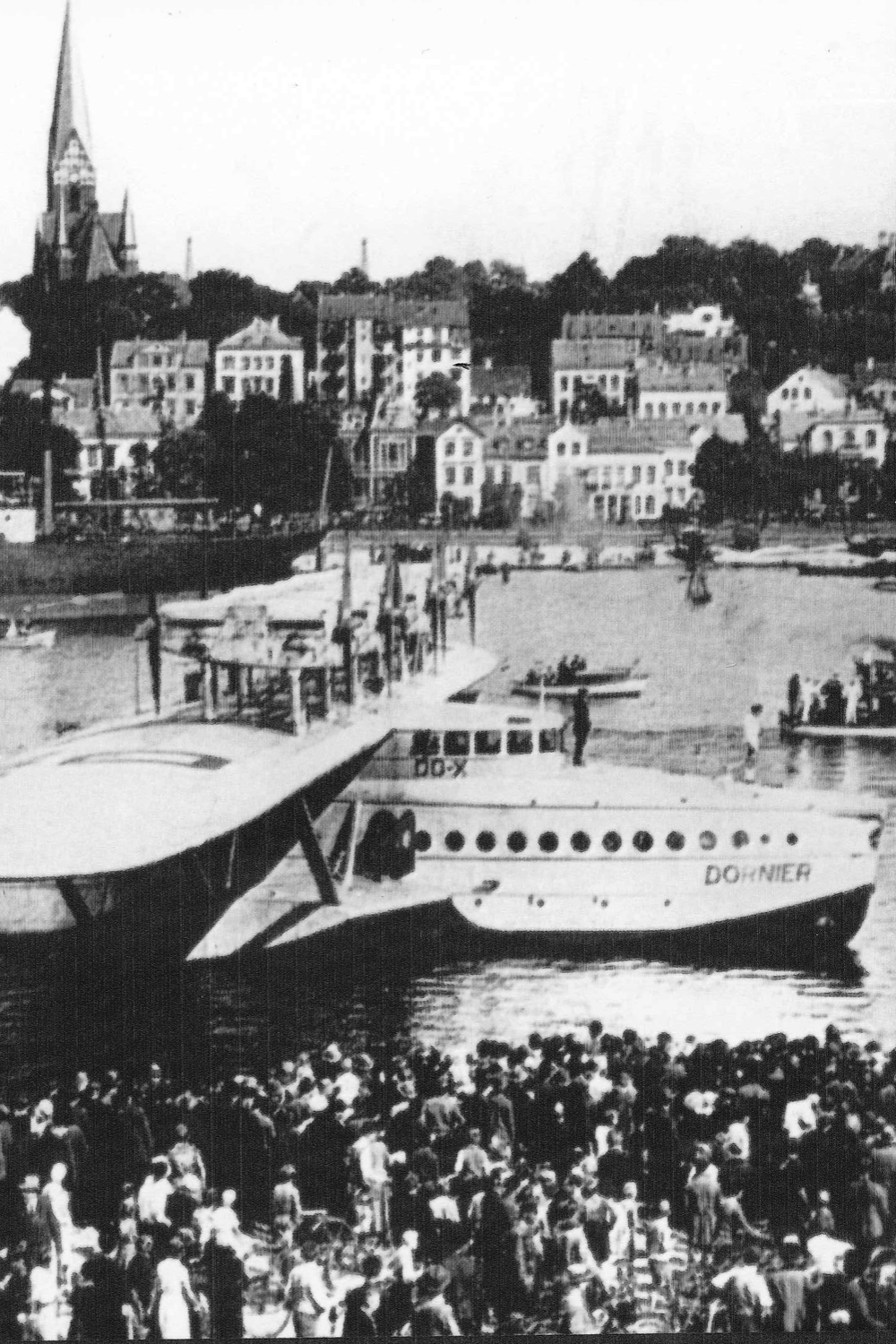 Dornier Do-X im Flensburger Stadthafen