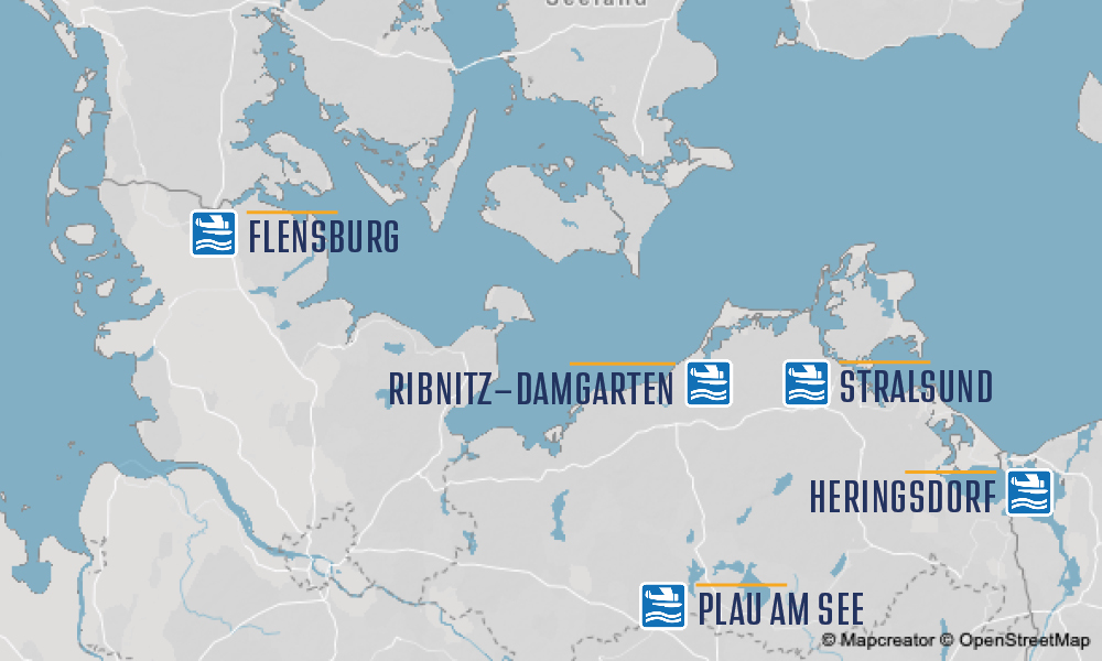 Karte Revier Baltic Seaplane