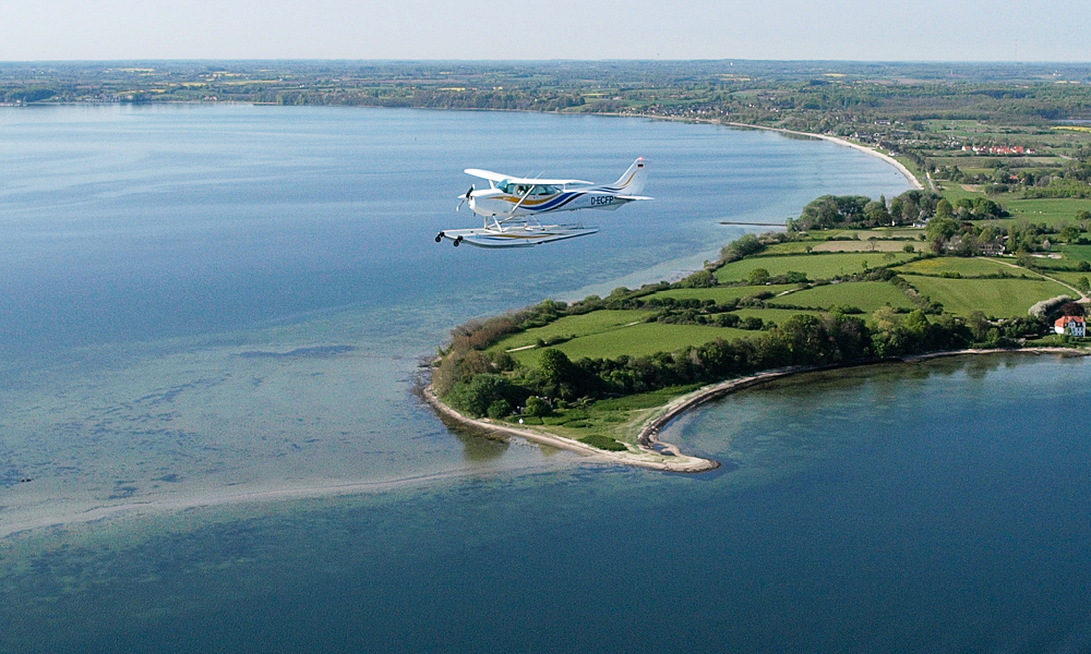 Rundflug Wasserflugzeug Flensburg
