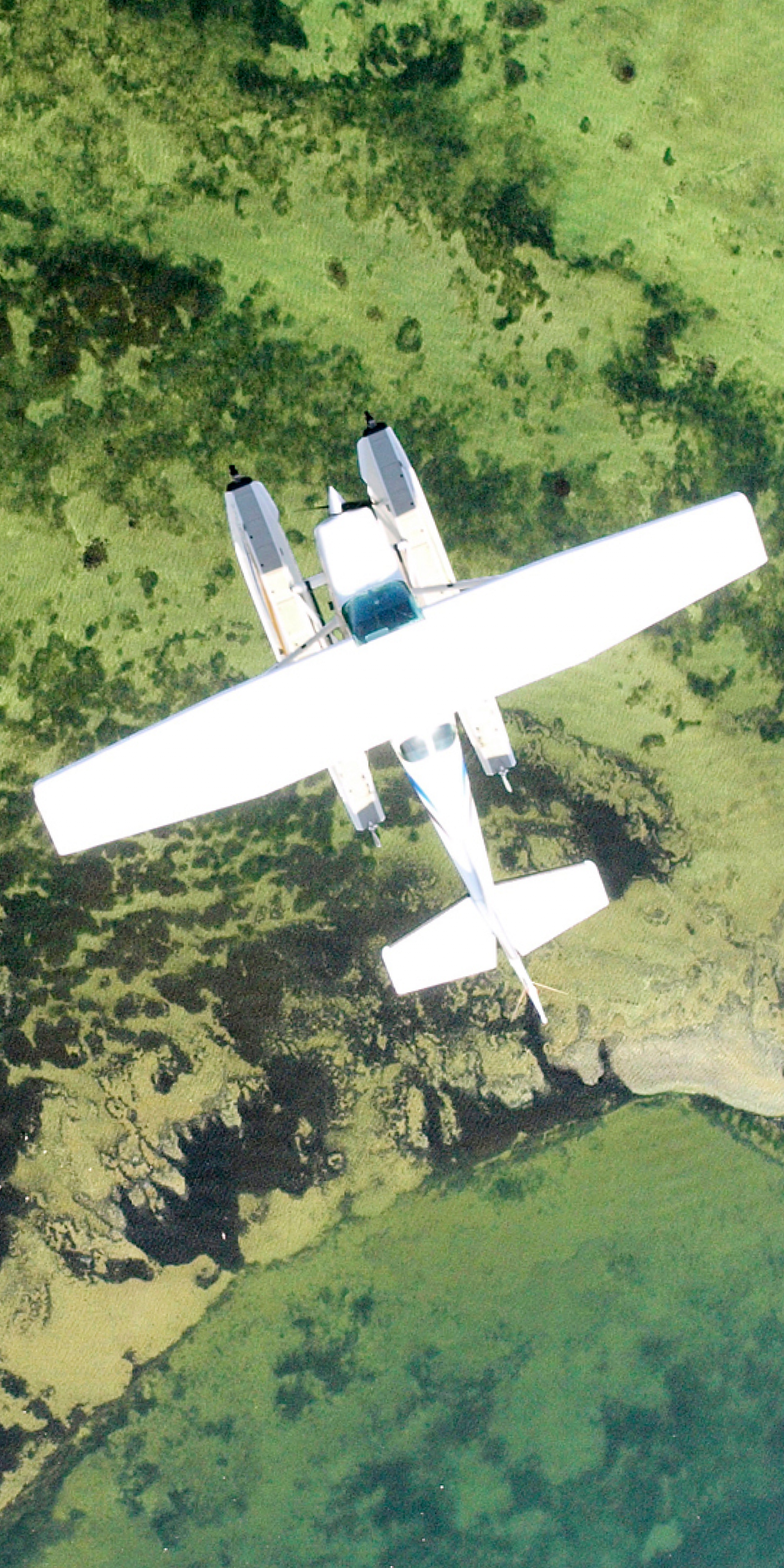 Bild vom Wasserflugzeug über Hollis