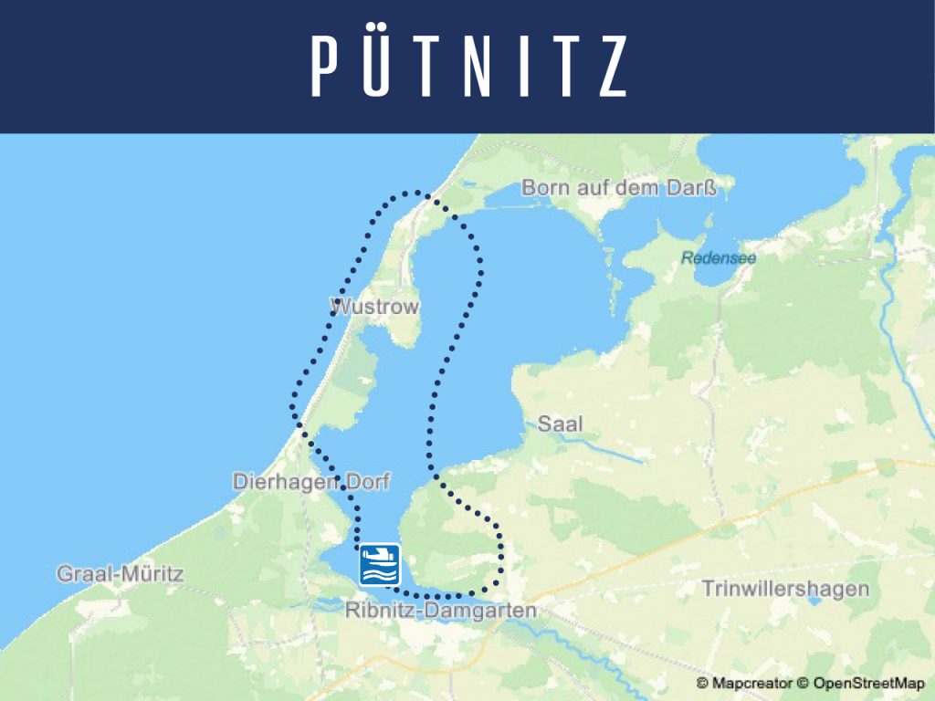 Karte Pütnitz Technik Museum Rundflug im Wasserflugzeug